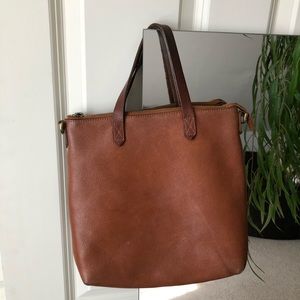 Madewell Leather Tote Shoulder Purse Handbag